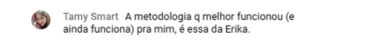Depoimento de Tamy Smart