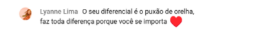 Depoimento de Lyanne Lima